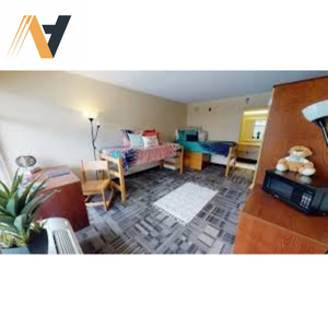 Muebles personalizados de gama alta para viviendas de estudiantes | Diseños duraderos de madera maciza y madera contrachapada para viviendas de estudiantes | Precios asequibles - Product Image 1