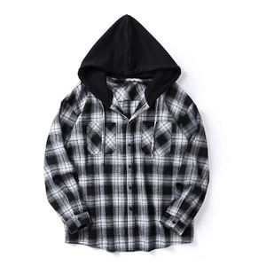 Camisas a Cuadros Estilo Leñador, 100% Algodón Teñido, Etiqueta Personalizada, Camisa Clásica de Franela, Venta al Por Mayor - Product Image 4