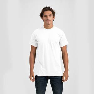 Tultex Premium Unisexe 65/35 Poly-Coton T-shirts En Vrac Personnalisé Ras Du Cou Marque Élégant Conception De Cou Ras Du Cou pour Hommes - Product Image 2