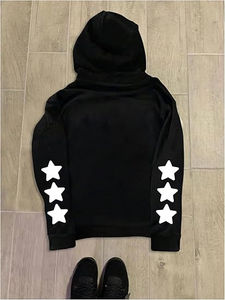 Sudadera con Capucha Unisex de Algodón y Felpa, Ropa de Calle, Sudadera de Invierno para Hombre y Mujer, Corte Holgado, Precio Económico, Diseño Personalizado - Product Image 4