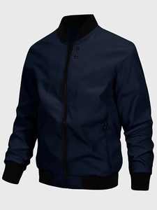 Boomletcorp-Chaqueta Versity unisex con logotipo personalizado de talla grande con capucha y lona impermeable de alta calidad - Product Image 2