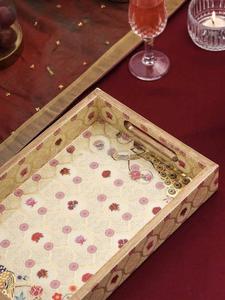 Plateau de service en bois MDF avec revêtement émaillé, design, hôtels et restaurants, articles de cuisine, plateau de table, haute qualité - Product Image 3