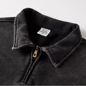 Pull-over décontracté à capuche pour femmes en gros Coton polaire OEM Impression de logo personnalisé - Product Image 5