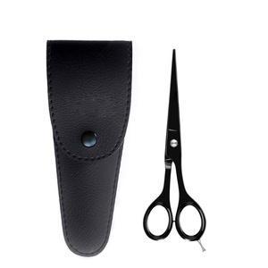 Top Design Professional Right-Handed Foldable Long Handle Stainless Steel <b>Blades</b> Hair Cutting Shears <b>Barber</b> Hair Scissors - Product Image 1