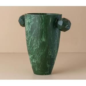 Vase à fleurs en résine écologique décoratif, design américain, pots à fleurs en résine, décoration d'intérieur, vase de table personnalisé pour mariage, Pâques - Product Image 3