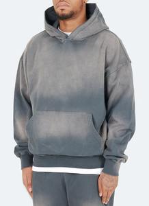 Fabricant de sweats à capuche en gros, tissu polaire, impression par transfert, sweats unisexes colorés, sweat à capuche pour homme - Product Image 2