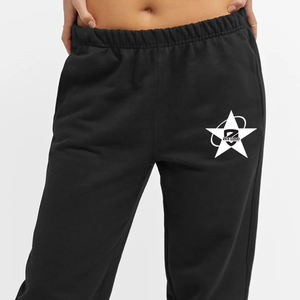 Women's Winter Casual Solid Running Jogger Pants Flat Front with Elastic Waist and Pockets Anti-Static <b>Trousers</b> - Product Image 2