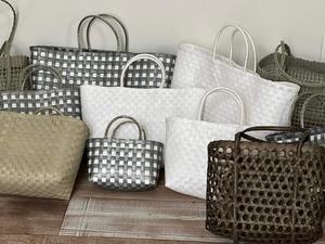 Bolso de mano tejido a mano para mujer, Cartera de mano de varias tallas - Product Image 5