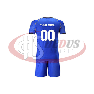 Conjunto de Ropa Deportiva de Fútbol Unisex de Calidad, Servicio OEM, Logotipo Personalizado, Transpirable, Impermeable, Ligero, de Secado Rápido, Venta Directa - Product Image 3