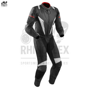 Haute qualité vêtements de moto combinaison de course en cuir combinaison de moto respirant Motocross moto costumes pour hommes - Product Image 4