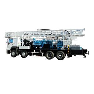 Camion de forage de puits Howo 12 roues d'occasion, équipement hydraulique 1000m - Product Image 1