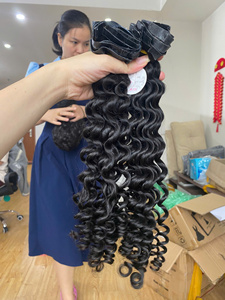 [CABELLO NATURAL CAMBODIANO] Extensiones de Cabello Humano en Paquetes, Fáciles de Rizar, Gruesas y Saludables para Mujeres Negras - Product Image 3