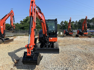used and new Kubota Mini Excavator 2.7 Ton 3.5 Ton 4TON 5.5 Ton Zero Tail Swing Diesel Compact Digger with Auxiliary Hydraulics - Product Image 2