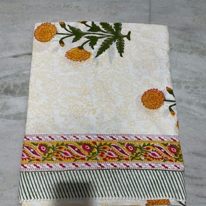 ผ้าปูที่นอนคิงไซส์ลายดอกไม้ คุณภาพพรีเมียม พิมพ์ลายด้วยมือ 100% ผ้าฝ้าย คุณภาพสูง ทันสมัย เป็นมิตรกับสิ่งแวดล้อม - Product Image 6