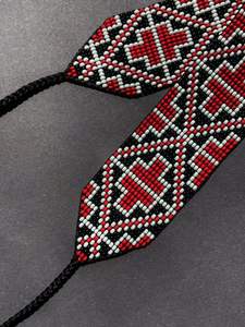 Trendy Geometric Tribal Jewelry for Unisex for Party Gifting Luxury Handmade <b>Crystal</b> Beads Choker Necklace - Product Image 3