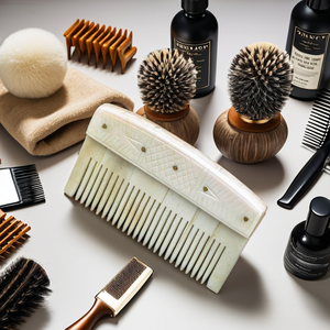 Peine para el Cabello de Dientes Anchos de Hueso Natural de Diseño Antiguo, Peine para el Crecimiento del Cabello de Moda para Hombres y Mujeres, para Uso en Casa o en Salón, Directamente de la India - Product Image 6