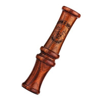 Appel de Cerf en Bois de Sheesham Premium avec Logo Gravé Personnalisé – Outil de Chasse Efficace pour Attirer les Cerfs à Queue Blanche, Fabriqué en Plastique Durable