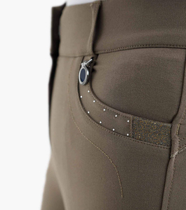 Pantalones de equitación ecuestre Jodhpurs, pantalones de equitación para mujer, pinzas antideslizantes, pantalones ecuestres de silicona, mallas - Product Image 5