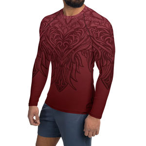 Wholesale Price Custom Logo Compression Shirt Men and <b>Women</b> MMA Rash Guard Custom Logo NO GI Grappling Jiu Jitsu BJJ <b>Rashguard</b> - Product Image 5