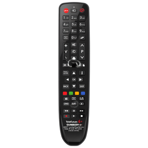 Telecomando tv (Telefunken) GUMBODY Personal 6+ Black 806077 - Product Image 3