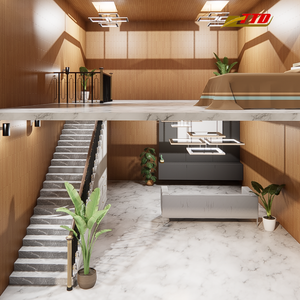 Barandilla de Escalera Artística de Hierro para Escaleras, Metalería Ornamental Duradera que Combina Resistencia, Seguridad y Estilo Arquitectónico Elegante - Product Image 2