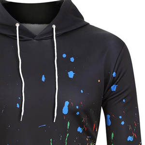 Sudadera con capucha de poliéster y algodón 100% para hombre, temporada de invierno, alta calidad, diseño sólido, sublimación personalizada, cuello con capucha - Product Image 6
