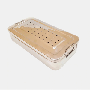 ชุดเครื่องมือผ่าตัดคุณภาพสูงแบบไทย กล่องเครื่องมือแพทย์มีฝาปิด กล่องกลวงแบบมีรู กล่องกลวง - Product Image 1