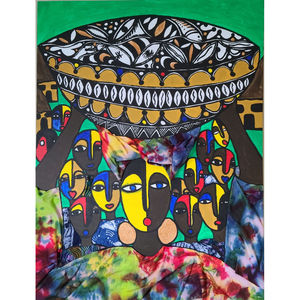 Arugba (Calabash Carrier) abbigliamento tradizionale africano - Product Image 1