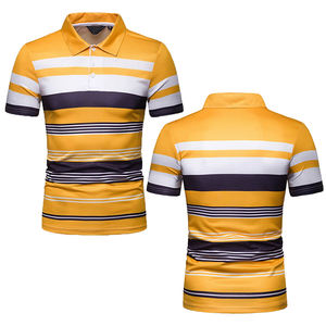 La camisa polo para hombre absorbe el sudor y es cómoda, adecuada para ropa deportiva informal - Product Image 1