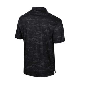 เสื้อโปโลผู้ชายเสื้อกอล์ฟพิมพ์ลายเสื้อโพลีเอสเตอร์100% แขนสั้นเสื้อแห้งเร็ว - Product Image 5