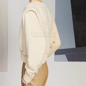 Wholesale Price Custom Made Crop <b>Top</b> Sweatshirt Design Your Own Crop <b>Top</b> Sweatshirt In New Stock - Product Image 4