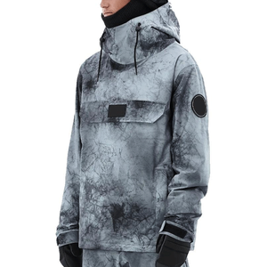 Chaqueta de Esquí Impermeable Personalizada de Alta Calidad para Hombre con Cremallera, Opción de Talla Grande, Deportes de Invierno al Aire Libre, Servicio Personalizado OEM - Product Image 1