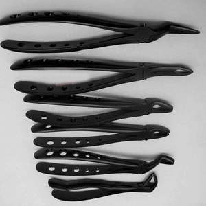 คีมถอนฟันเครื่องมือเคลือบพลาสม่าสีดำ6ชิ้น - Product Image 2