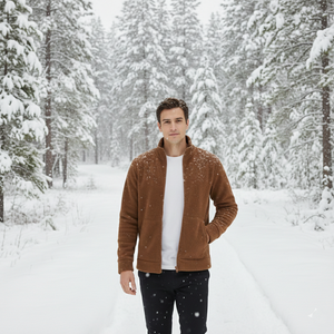 Personalizable al aire libre táctico cálido poliéster polar chaqueta abrigo para los hombres con su logotipo personalizado y servicio de marca OEM - Product Image 6