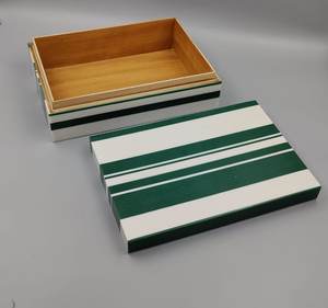 Caja Decorativa Rectangular de MDF y Resina Ecológica, Pulida, para Colgar en la Pared, Decoración del Hogar, Regalo de Boda, Hecho en India - Product Image 4