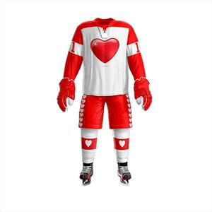 Maillots de hockey sur glace personnalisés, design jersey, uniformes de haute qualité, prix bas, service OEM, couleurs et logo personnalisables, séchage rapide, coupe-vent, 100% - Product Image 5