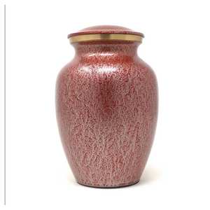 Urne funéraire en laiton blanc pour cendres humaines Vente en gros fabriquée en Inde - Product Image 3