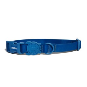 Neopro Blue <b>Collar</b> Elegant and Modern <b>Pet</b> Leash Quick Release Dog <b>Collar</b> for Training Made of Durable Leather and Nylon - Product Image 2