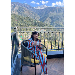 Conjunto de Pijama Cómodo y Acogedor Earthly Evenings, Transpirable, de Modal con Spandex, Cintura Elástica, Diseño de Dibujos Animados, para Usar en Casa en las Noches de Invierno - Product Image 2