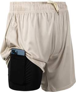 <b>Men's</b> Athletic Gym <b>Shorts</b> Quick Dry Woolen Basketball <b>Shorts</b> with <b>Pattern</b> Decoration for Running Casual Activewear - Product Image 6