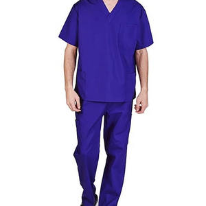 De calidad superior de los hombres Hospital Enfermeras Scrubs de punto de poliéster disponible en todos los colores y tamaños fácil de usar al por mayor - Product Image 1