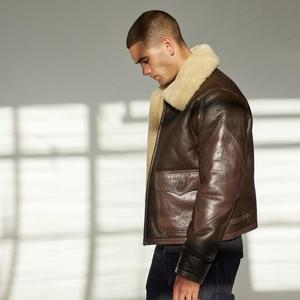 Chaquetas de cuero A2 para hombre, precio ajustable, fabricación profesional, la mejor calidad para chaquetas de cuero para hombre - Product Image 3