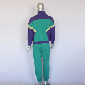 Conjunto Deportivo Corto de Verano para Hombre, Chaqueta Cortavientos Personalizada de Alta Calidad, Diseño Sólido Informal y Transpirable de Ajuste Holgado - Product Image 2