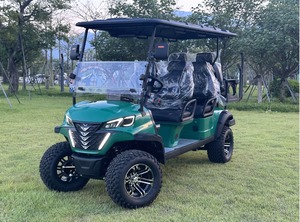 รถกอล์ฟไฟฟ้า 72v ใหม่ 6 ที่นั่ง รถบักกี้กอล์ฟ แบตเตอรี่ลิเธียม รถ UTV 4x4 ใช้แก๊ส วิทยุ DAB รถคลับคาร์ ยานยนต์ใช้แก๊ส - Product Image 1