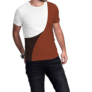 T-shirt pour homme de haute qualité T-shirt le plus vendu pour homme T-shirt pour homme de couleur personnalisée pour adulte - Product Image 2