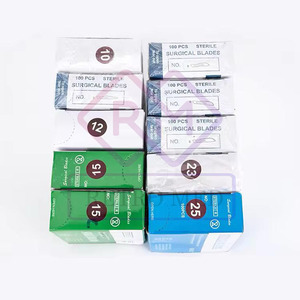 Dental Oral Tissue Cutting Trimming Scraping Tools Sterile Stainless Steel Reusable General Surgery Medical Scalpel <b>Blades</b> - Product Image 5