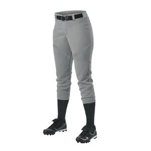 Logo d'équipe personnalisable brodé coupe ajustée couleur vive pantalon de softball entraînement coupe décontractée pantalon de softball longue durée pour jeunes - Product Image 4
