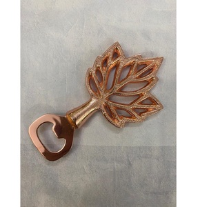 Ouvre-bouteille en métal au design fait à la main en laiton AK en or et nickel fini Ouvre-bouteille unique pour accents de bar/vaisselle - Product Image 4