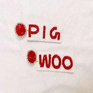 Pendientes de Bordado de Algodón Hechos a Mano, Joyería Botánica de Flores, Diseño de Pétalos de Rosa, Forma Redonda, Regalo de Boda - Product Image 3