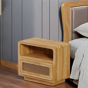 High Quality 100% Solid Wood Traditional Convertible Nightstand for Bedroom Dining Living Room & School Use - Product Image 1